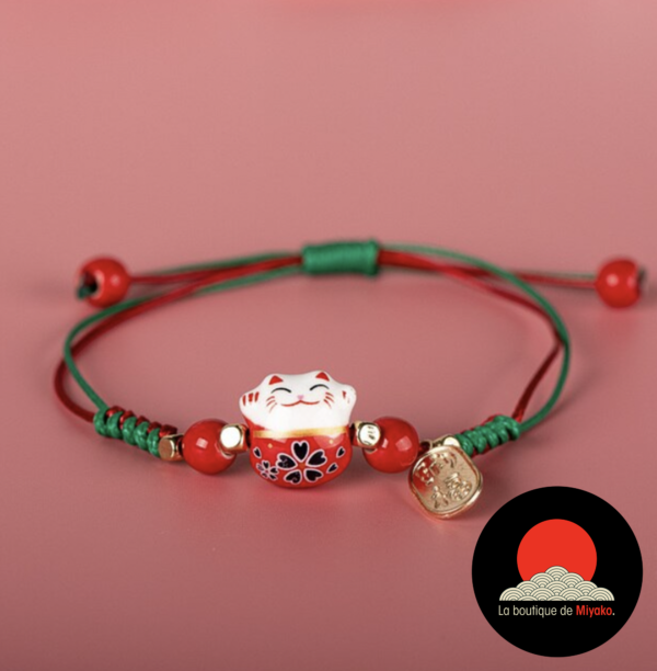 bracelets-maneki-neko-rouge-bicolore-japon-japanese-japonais-bijoux-jewel