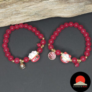 rouge-cadeau-anniversaire-fete-des-meres-turquoise-maneki-neko-perles-japon-japanese-japonais-bijoux-jewel