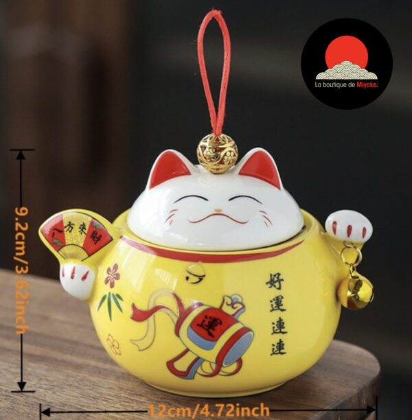boite-cafe-Maneki_neko-jaune-jaune-porcelaine-ceramique-porte-bonheur-japon-la-boutique-de-miyako-