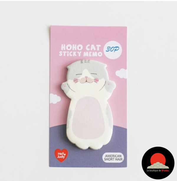 gris-cadeau-pour-enfants-japan-La-boutique-de-miyako-post-it-kawai-stickers-scrapbooking-autocollant-chat-maneki-neko-cat-collant