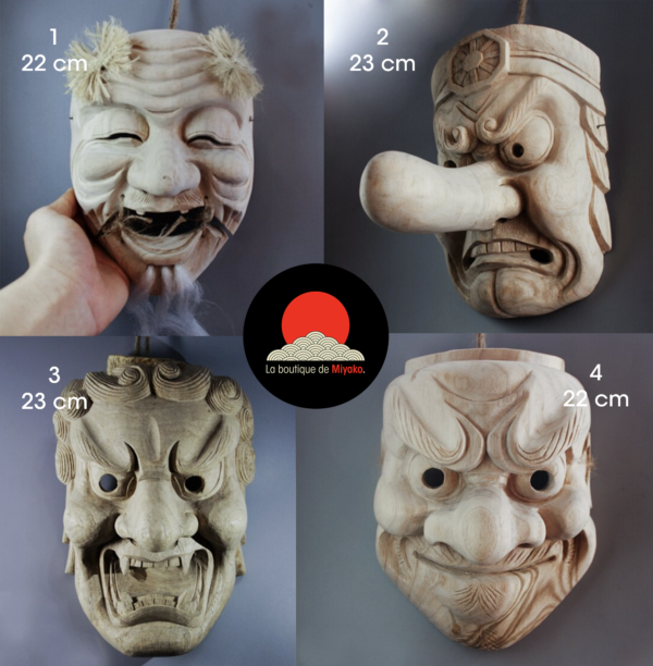 masque-bois-figurine-collection-anniversaire-cadeau-fetes-peres-meres-omamori-porte-bonheur-chancejapon-japonais-la-boutique-de-miyako