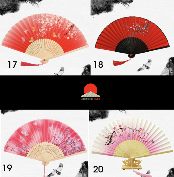 rose-japon-eventails-fete-des-meres-Maneki_neko-rouge-noir-jaune-porcelaine-ceramique-porte-bonheur-japon-la-boutique-de-miyako-