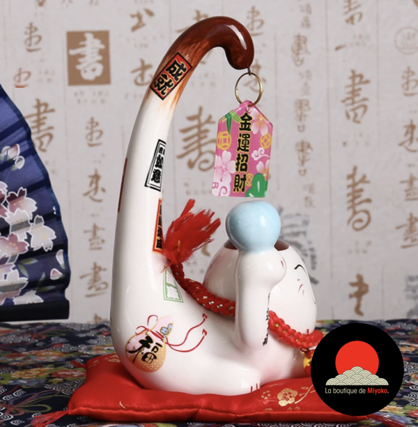 tirelire_coinslot-Maneki_neko-rouge-noir-jaune-porcelaine-ceramique-porte-bonheur-japon-la-boutique-de-miyako-