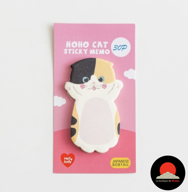 tricolore-cadeau-pour-enfants-japan-La-boutique-de-miyako-post-it-kawai-stickers-scrapbooking-autocollant-chat-maneki-neko-cat-collant