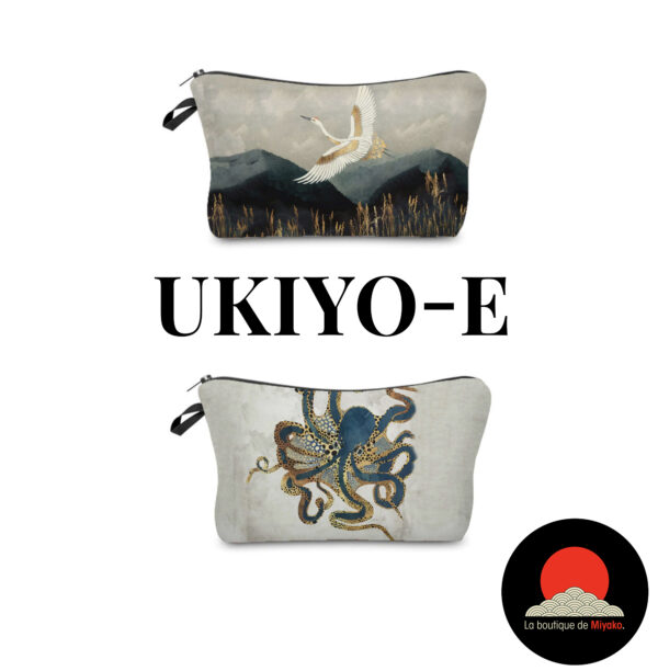 Pochette motifs Ukiyo-e-cadeau-Noel-cosmetic-bag-irezumi-japonaise-estampe-ukiyoe-ukiyo-e-kawaii-mignon-la-boutique-de-miyako