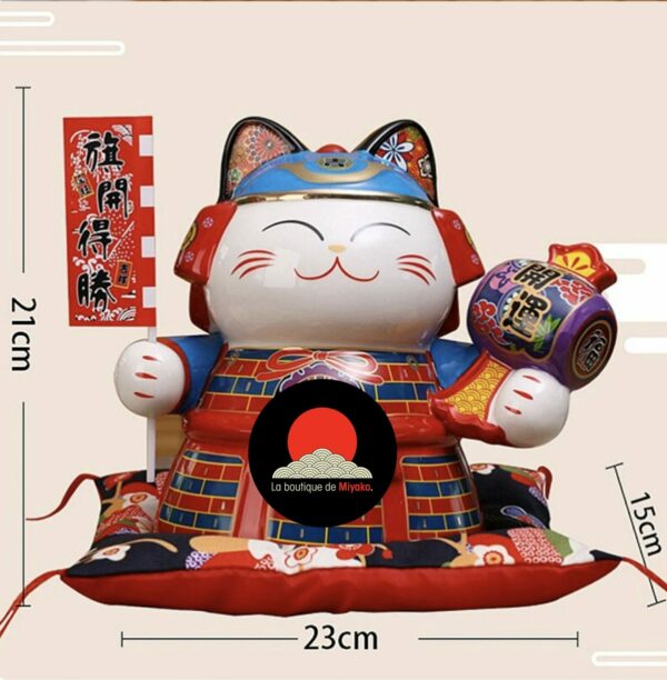 lucky-cat-samourai-japon-chat-chanceux-cadeau-noel